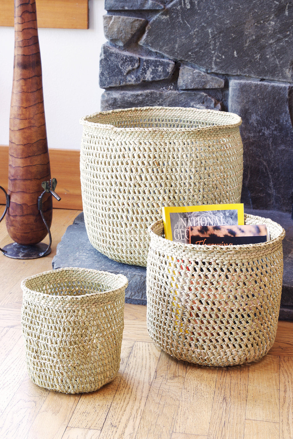 Open Weave Iringa Baskets