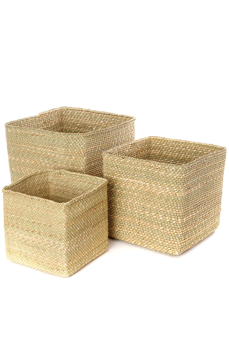 Square Iringa Baskets from Tanzania