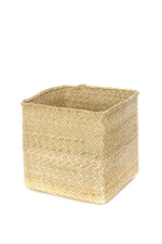 Square Iringa Baskets from Tanzania TZB9A  Small