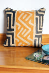 18" Congo Raffia Decorative Pillow with Optional Insert TZF15B  Pillow Cover
