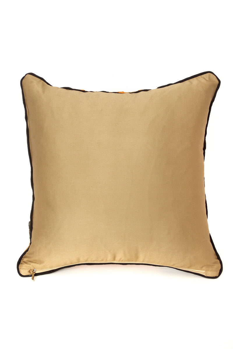 18" Congo Raffia Decorative Pillow with Optional Insert TZF15B  Pillow Cover