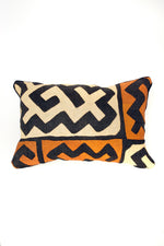 Congo Raffia Rectangle Pillow with Optional Insert TZF15C  Pillow Cover