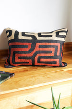 Congo Raffia Rectangle Pillow with Optional Insert TZF15C  Pillow Cover