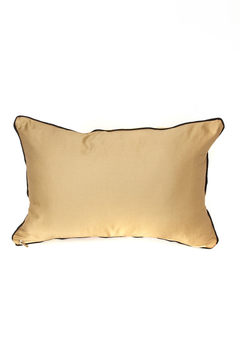 Congo Raffia Rectangle Pillow with Optional Insert TZF15C  Pillow Cover