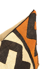 Congo Raffia Rectangle Pillow with Optional Insert TZF15C  Pillow Cover