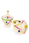 Rwenzori Small Kindness Basket with Pointed Lid