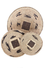 Medium BaTonga Black Recycled Plastic Splash Plateau Basket Default Title