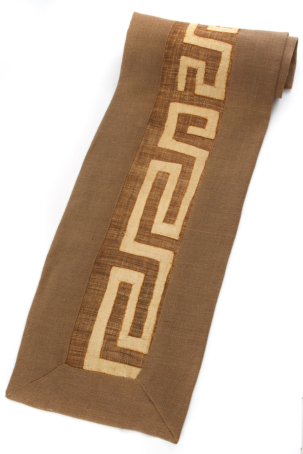 Coco Hessian and Congo Raffia Table Runner from Zambia Default Title