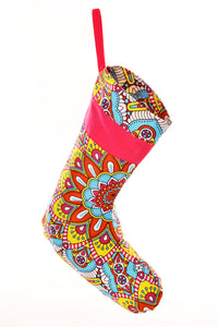 Janet's Chitenge Cloth Christmas Stockings - Assorted Patterns