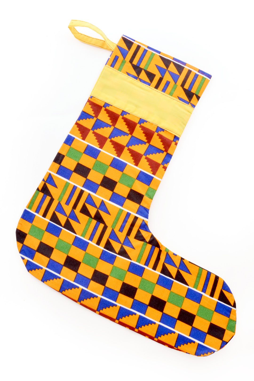 Janet's Chitenge Cloth Christmas Stockings - Assorted Patterns