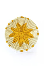 Assorted Small Yellow Sisal Wall Baskets - Limited Edition