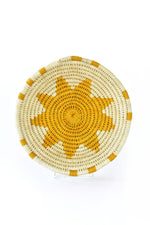 Assorted Small Yellow Sisal Wall Baskets - Limited Edition