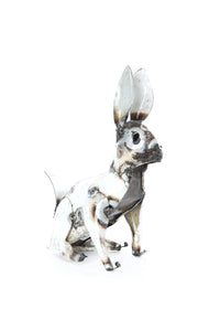 Recycled Oil Drum Rabbits