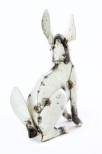 Recycled Oil Drum Rabbits