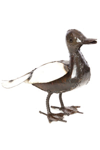 Recycled Metal Duck Sculptures