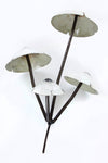 Recycled Metal Mushroom Garden Stake